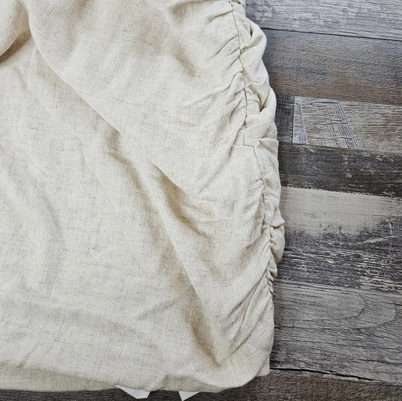 Sovere RETOLD Linen Blend Air Dress Women's Medium Open Back - Picture 4 of 9